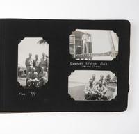 [WORLD WAR II]. Photograph album detailing the experiences of two Indiana military units in the Pacific Theater. Oro Bay, New Guinea, and Tacloban & Leyte, Philippines: n.p., 1944-1945.