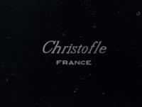 A Christofle Perles Silver-Plate Flatware Service