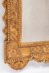 A Pair of George II Style Giltwood Mirrors