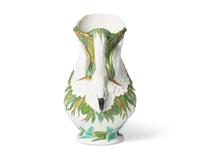 A Wedgwood Majolica Swan Pitcher