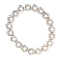 A Silver Circular Link Necklace, Netherlands, Circa 1997,