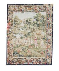 A Continental Tapestry 97 x 75 inches.