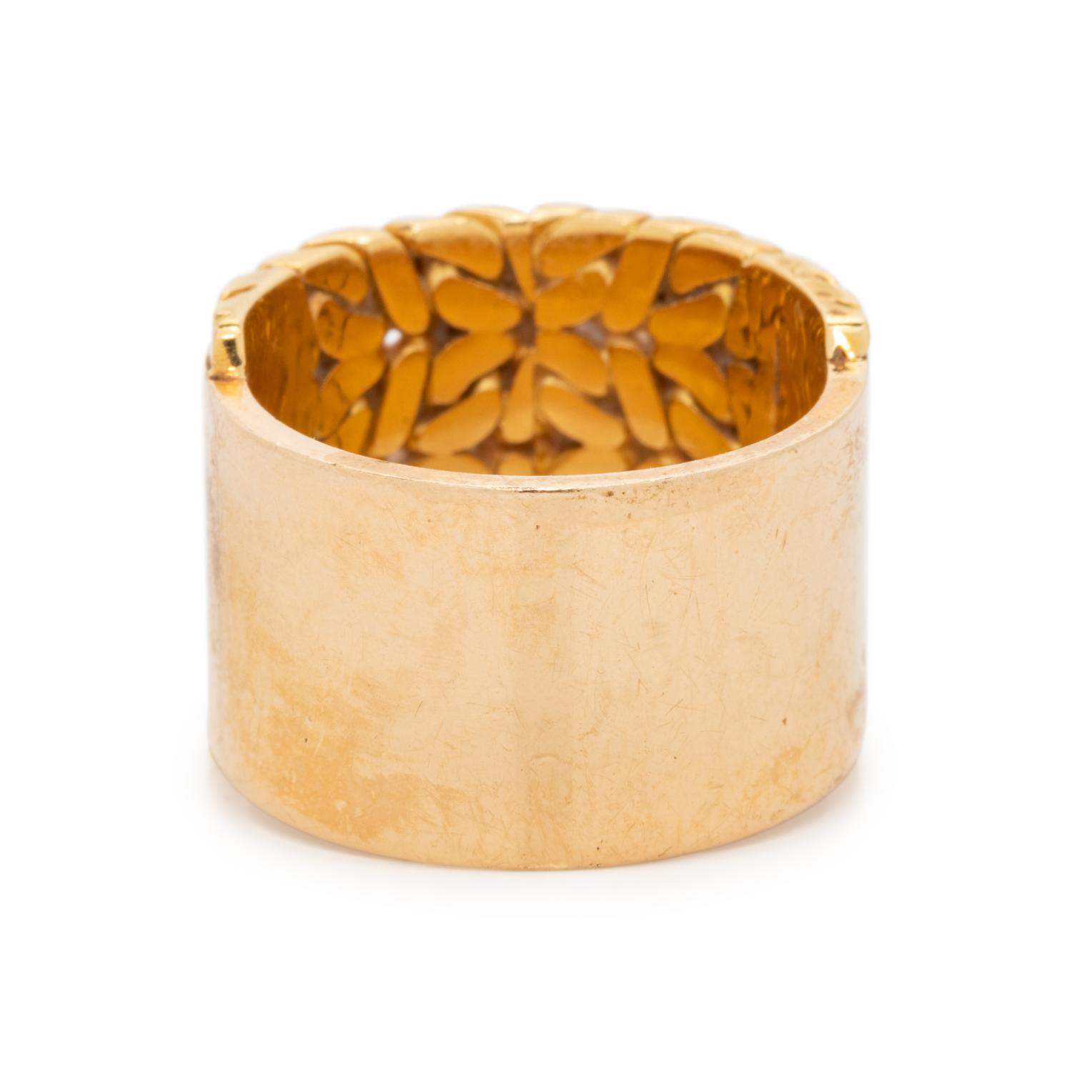 YELLOW GOLD RING