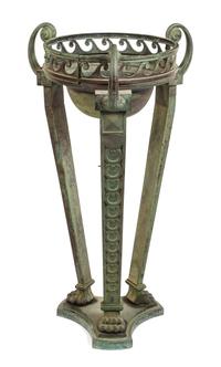 A Continental Bronze Planter Height 40 1/4 inches. — 18TH/19TH CENTURY