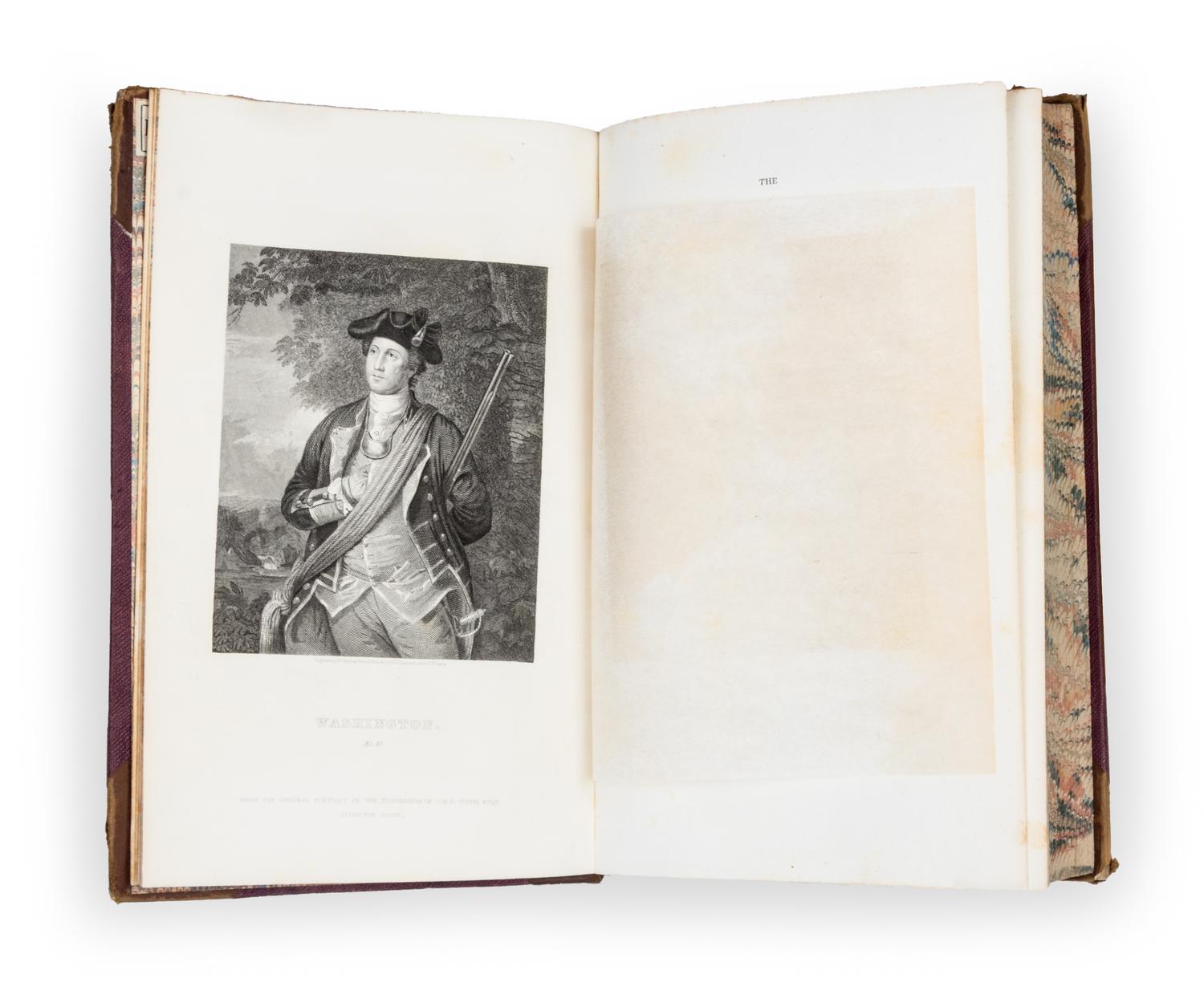 (WASHINGTON, GEORGE) SPARKS, JARED. The Writings of George Washington. New York, 1847-48. 12 vols.