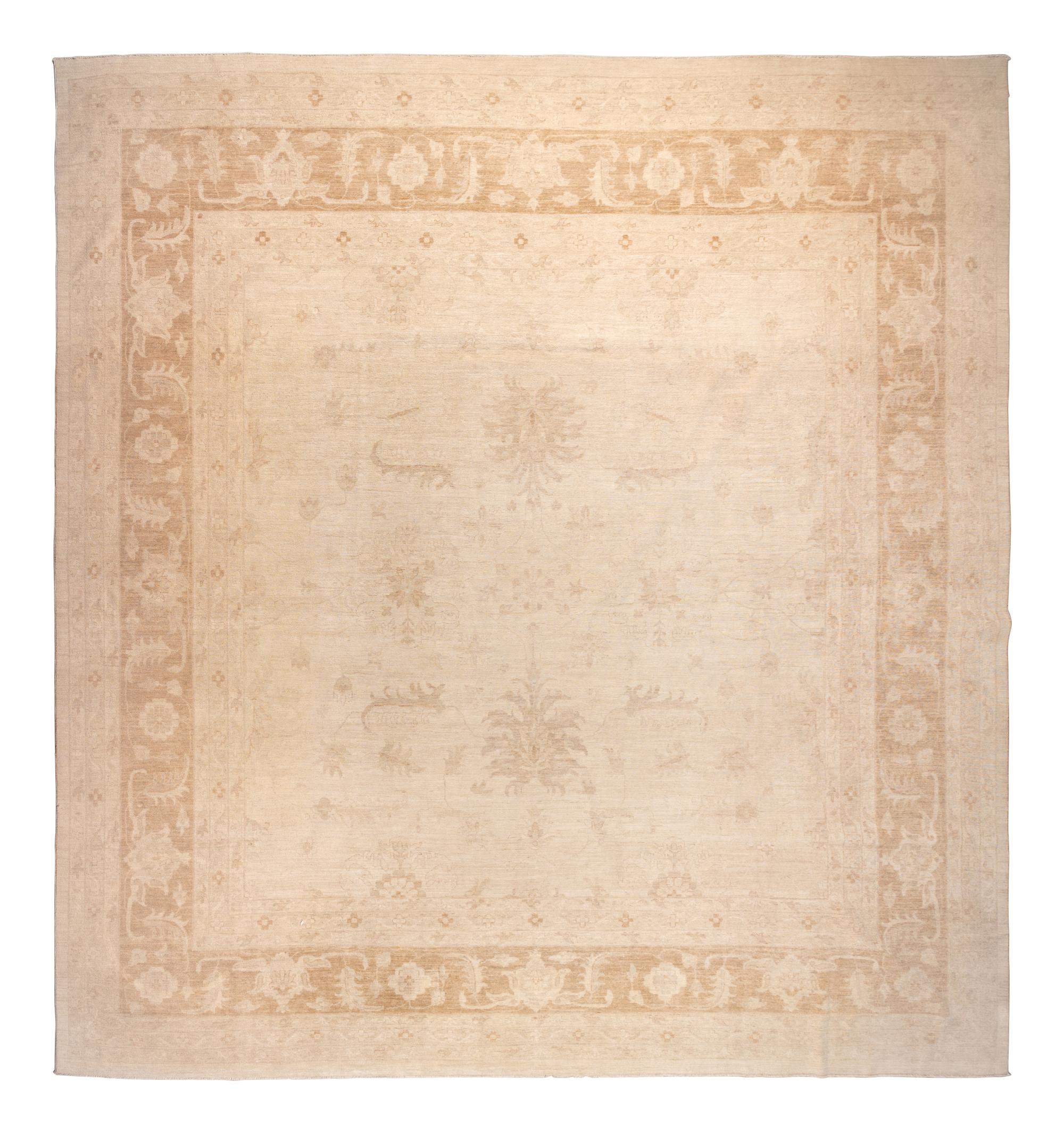 A Ziegler Design Wool Rug