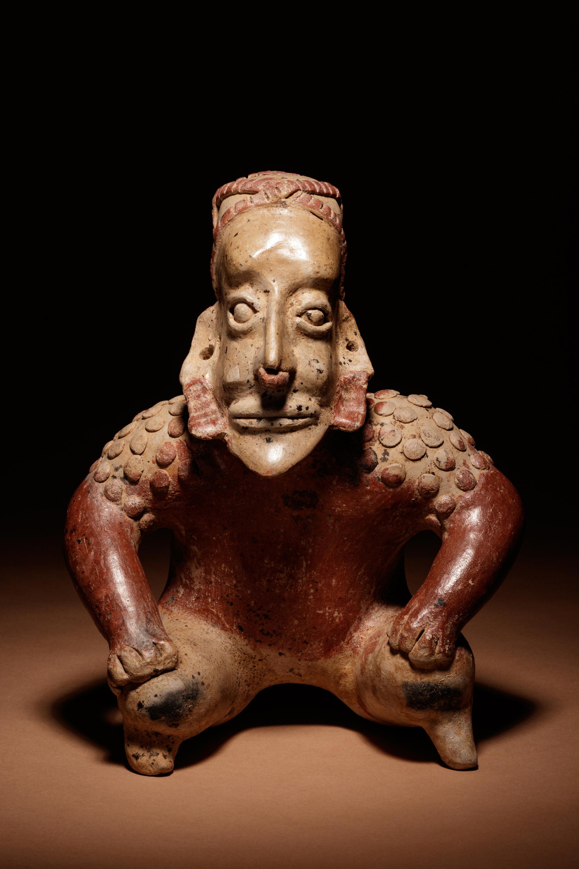 A Jalisco Hunchback Figure
