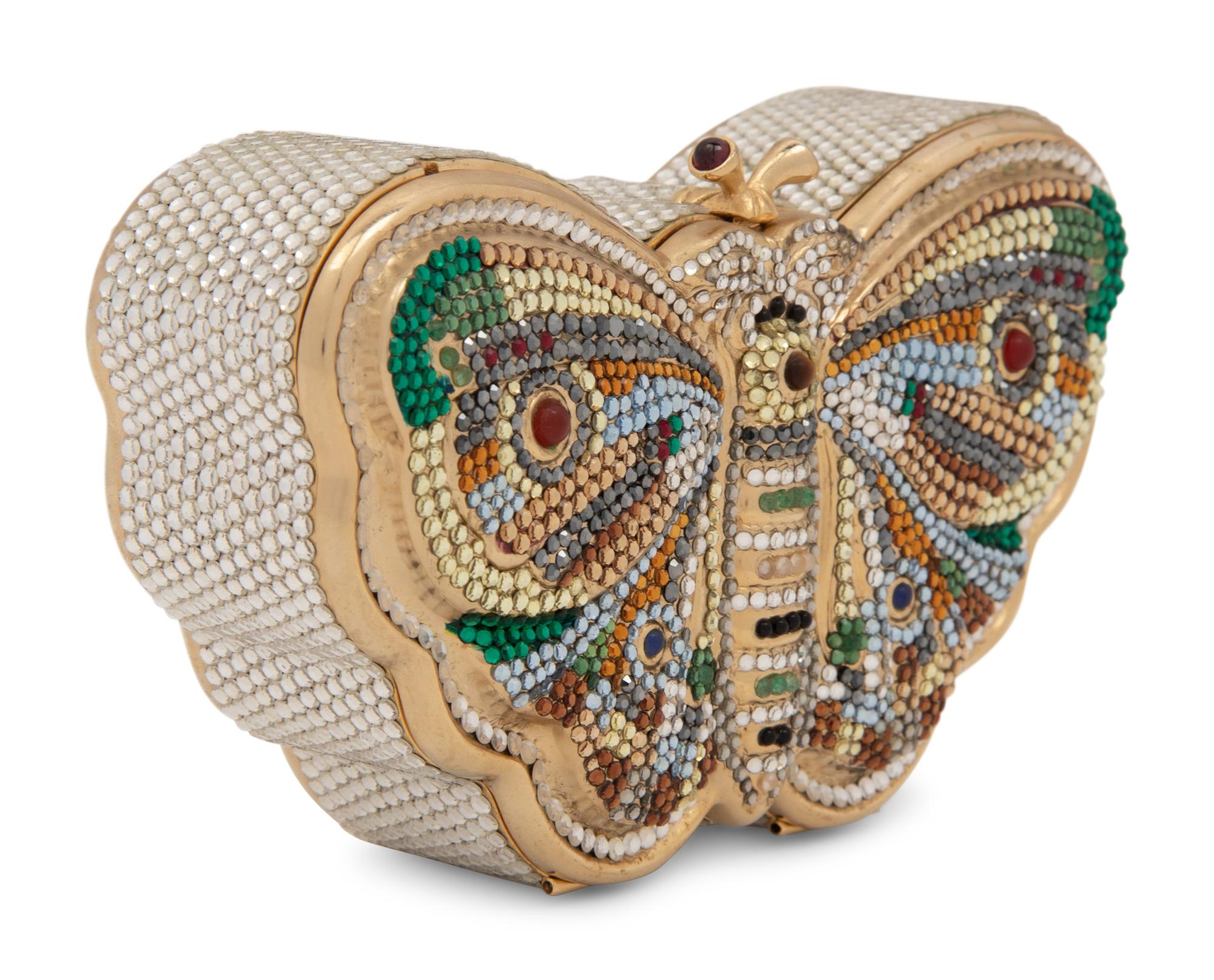Judith Leiber Butterfly Minaudière