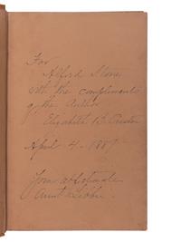 CUSTER, Elizabeth (1842-1933). “Boots and Saddles" or Life in Dakota with General Custer . New York: Harper & Brothers, 1885.