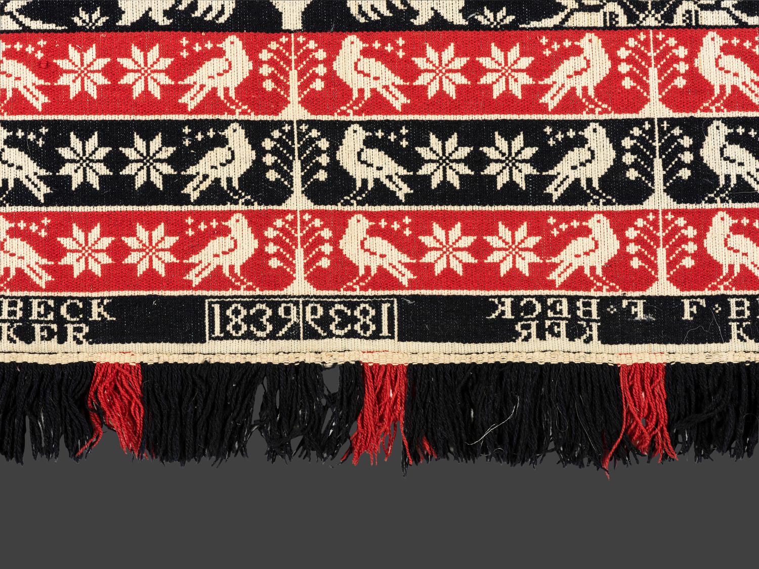 Three Woven Coverlets