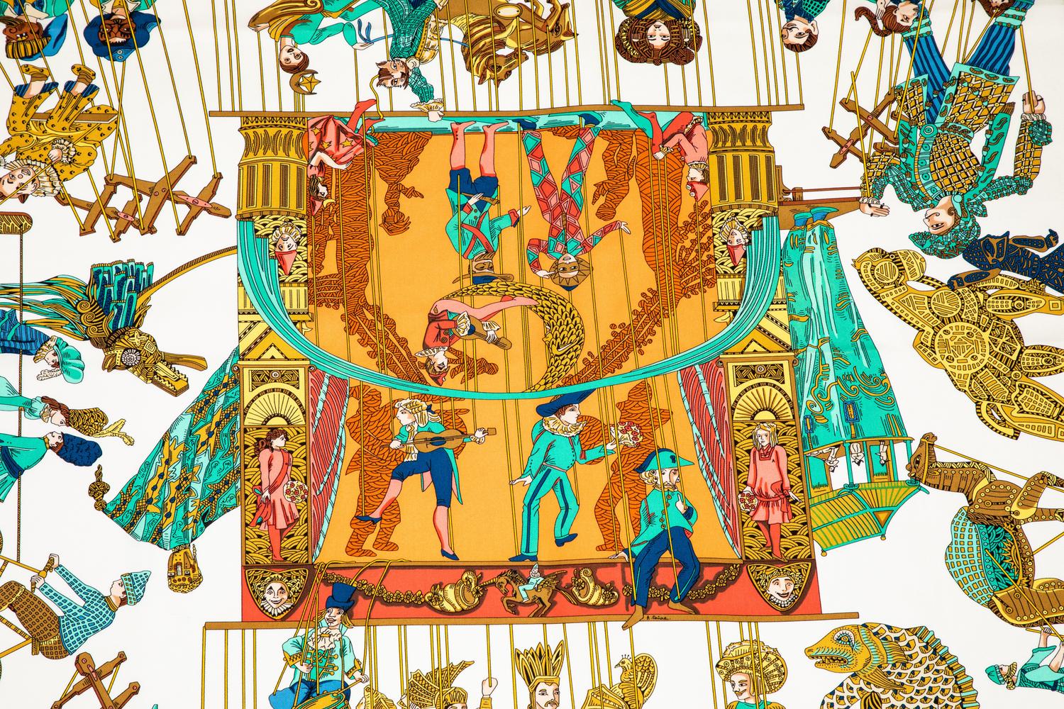 Hermès 90cm Silk Scarf
