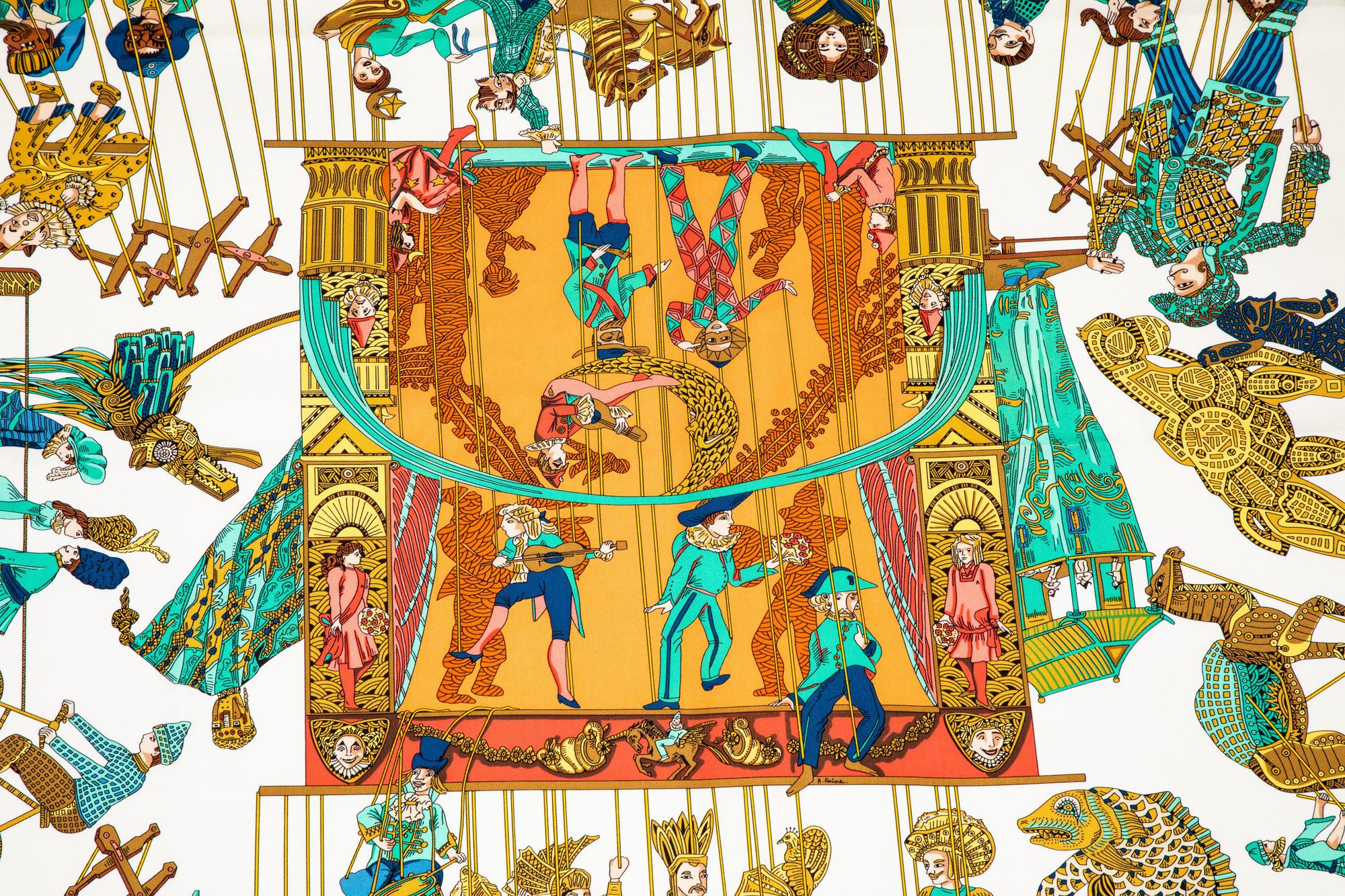 Hermès 90cm Silk Scarf