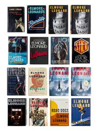 LEONARD, Elmore (1925-2013). A group of 16 works by Leonard, ALL FIRST EDITIONS, MOST SIGNED, comprising: