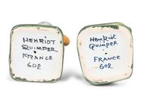 A Group of Quimper Faience Table Articles