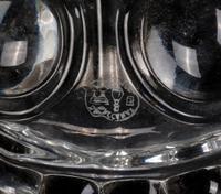 A Pair of Baccarat Molded Glass Candelabra
