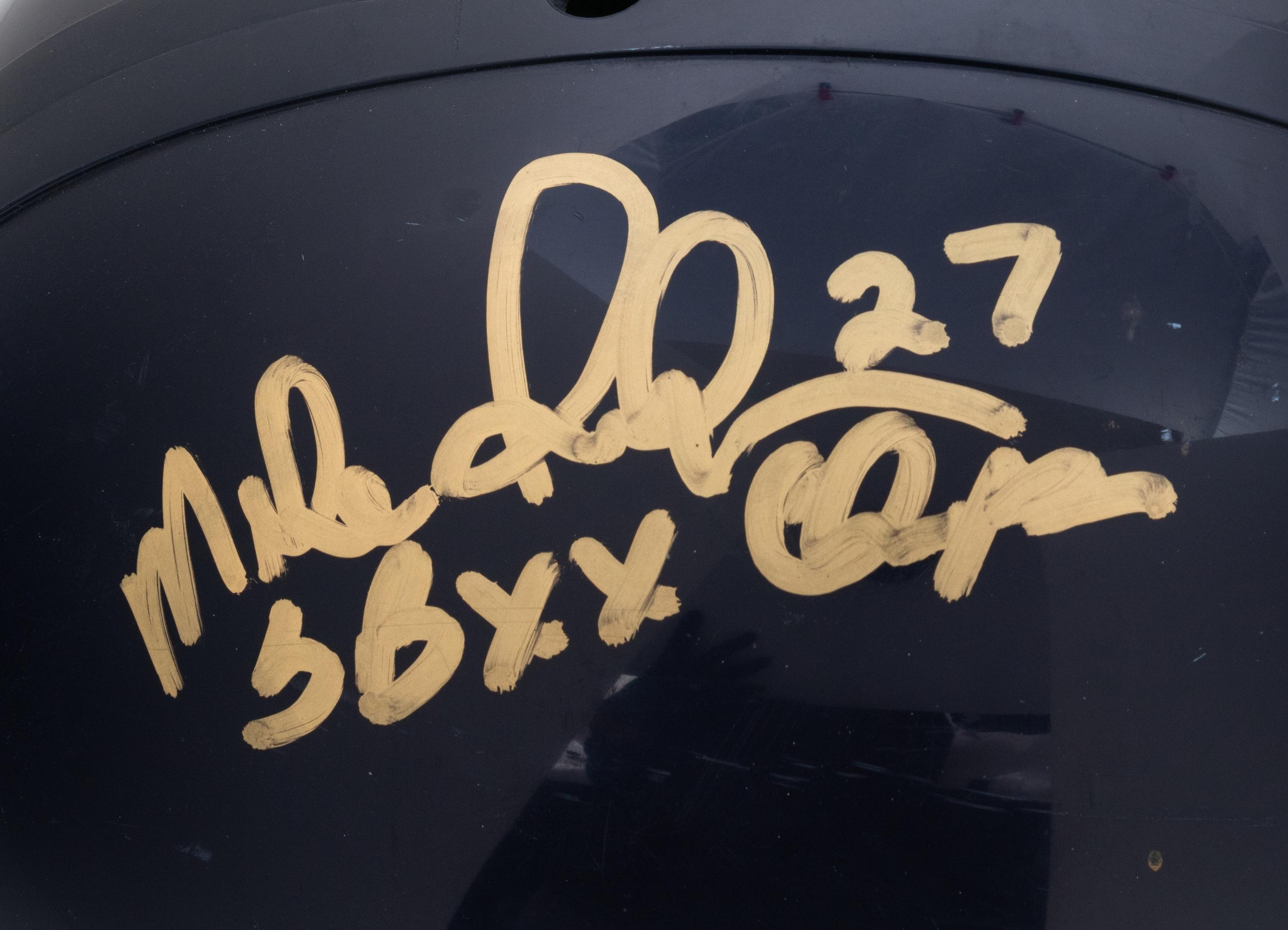 A Steve McMichael & “LA” Mike Richardson Signed Full Size Vintage Chicago Bears Helmet