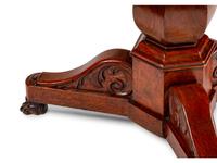 A Louis Philippe Mahogany Center Table