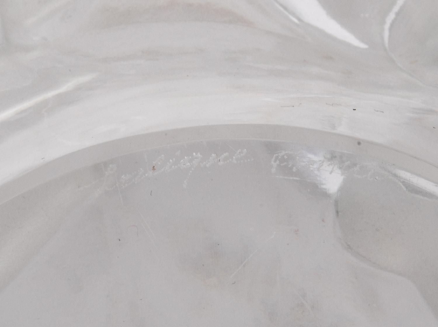 A Lalique Champs Elysées Bowl