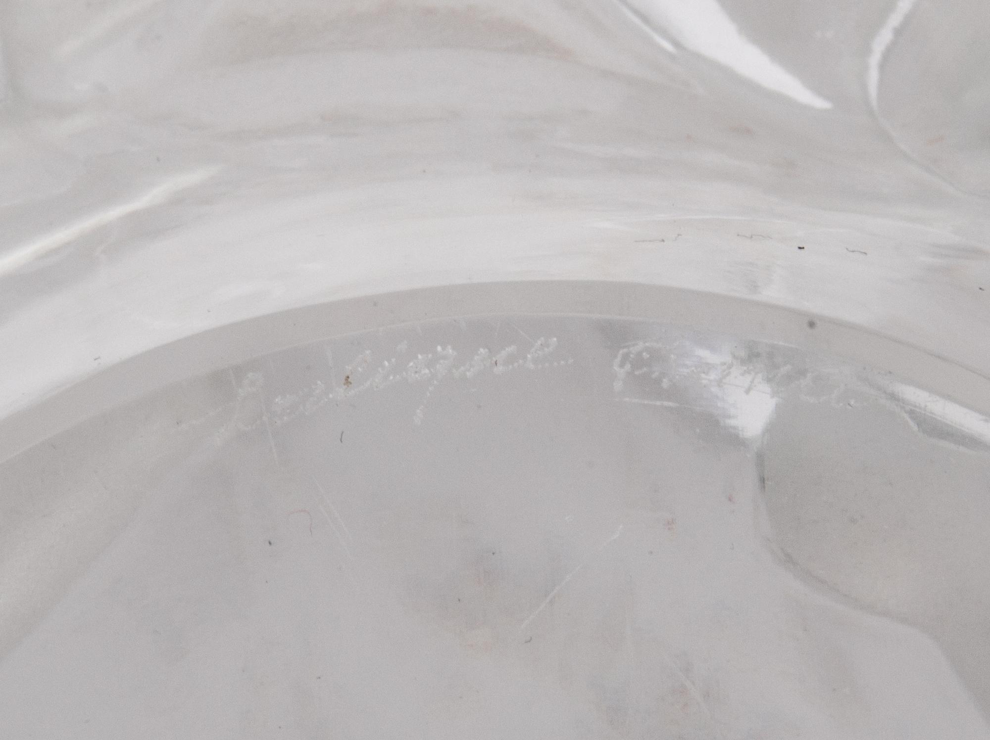 A Lalique Champs Elysées Bowl