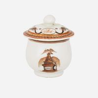 A rare Chinese Export porcelain "Washington Memorial" pot de creme circa 1800