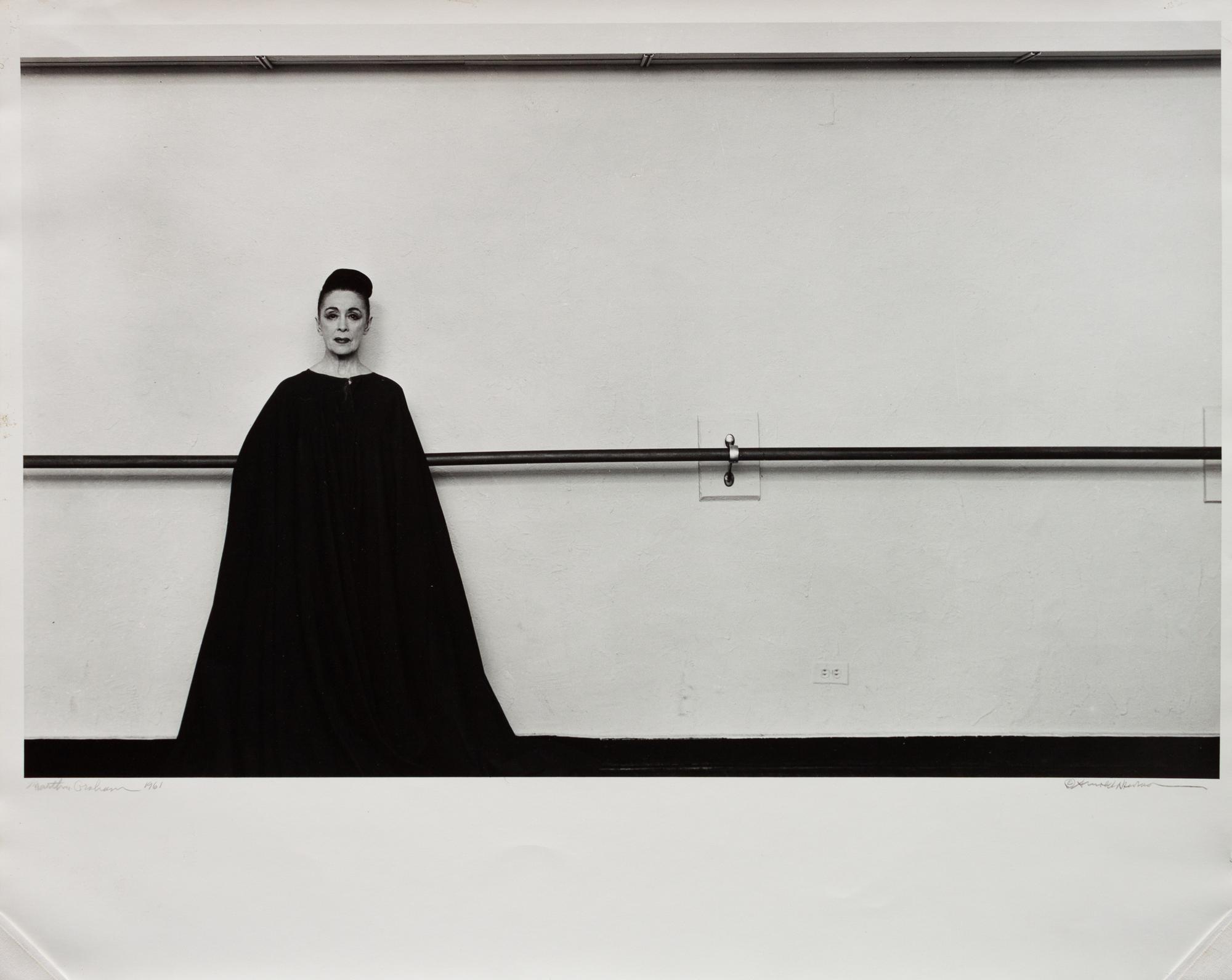 Martha Graham in Her Studio