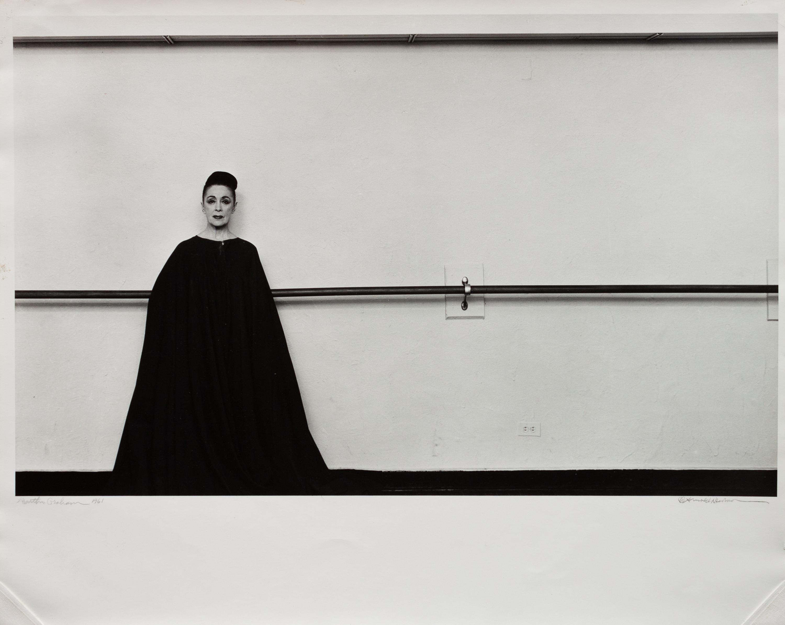 Martha Graham in Her Studio