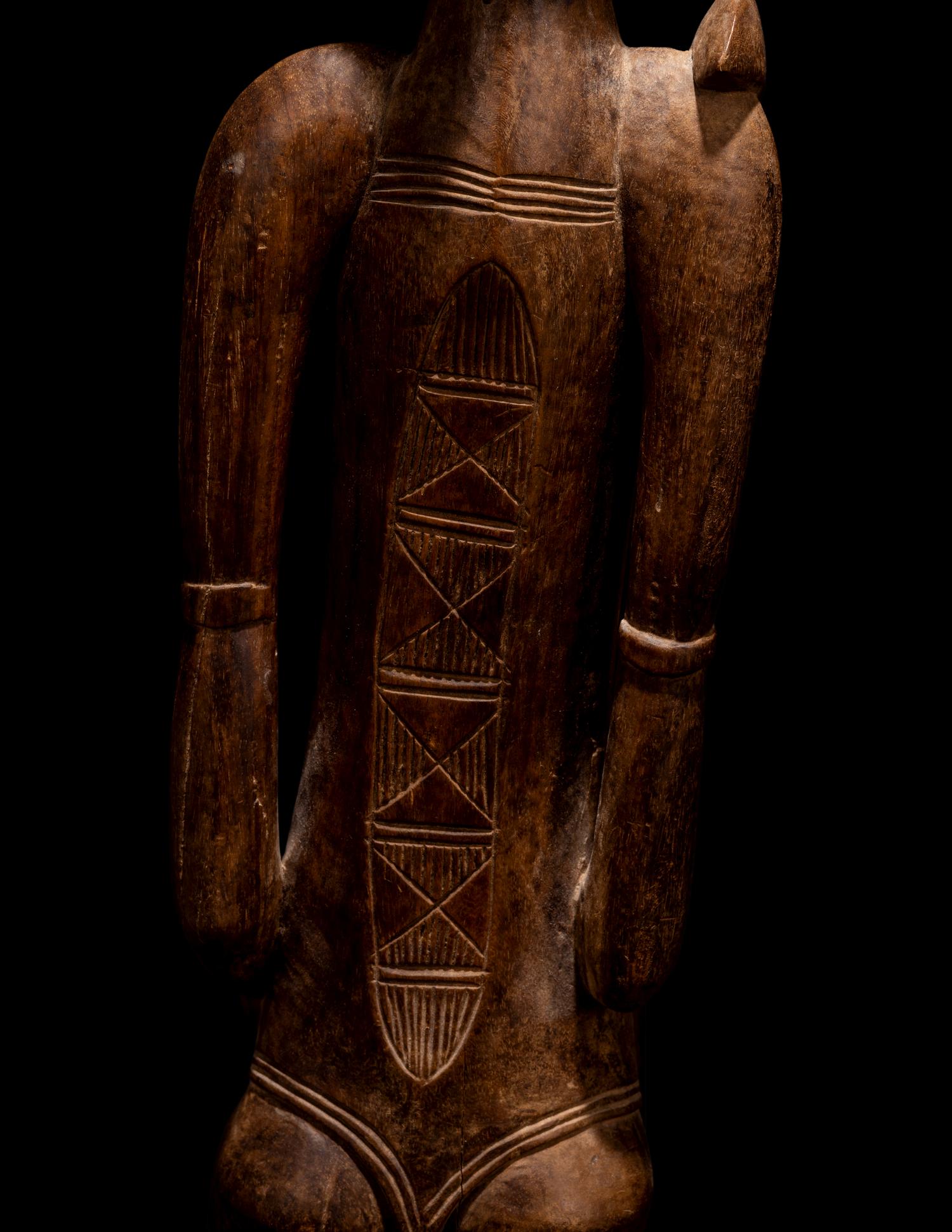 Two Senufo Wood Figures