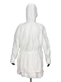 Moncler x Sacai, White 'Sora' Parka Jacket NWT