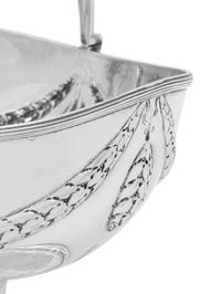 An Irish George III Silver Sugar Basket