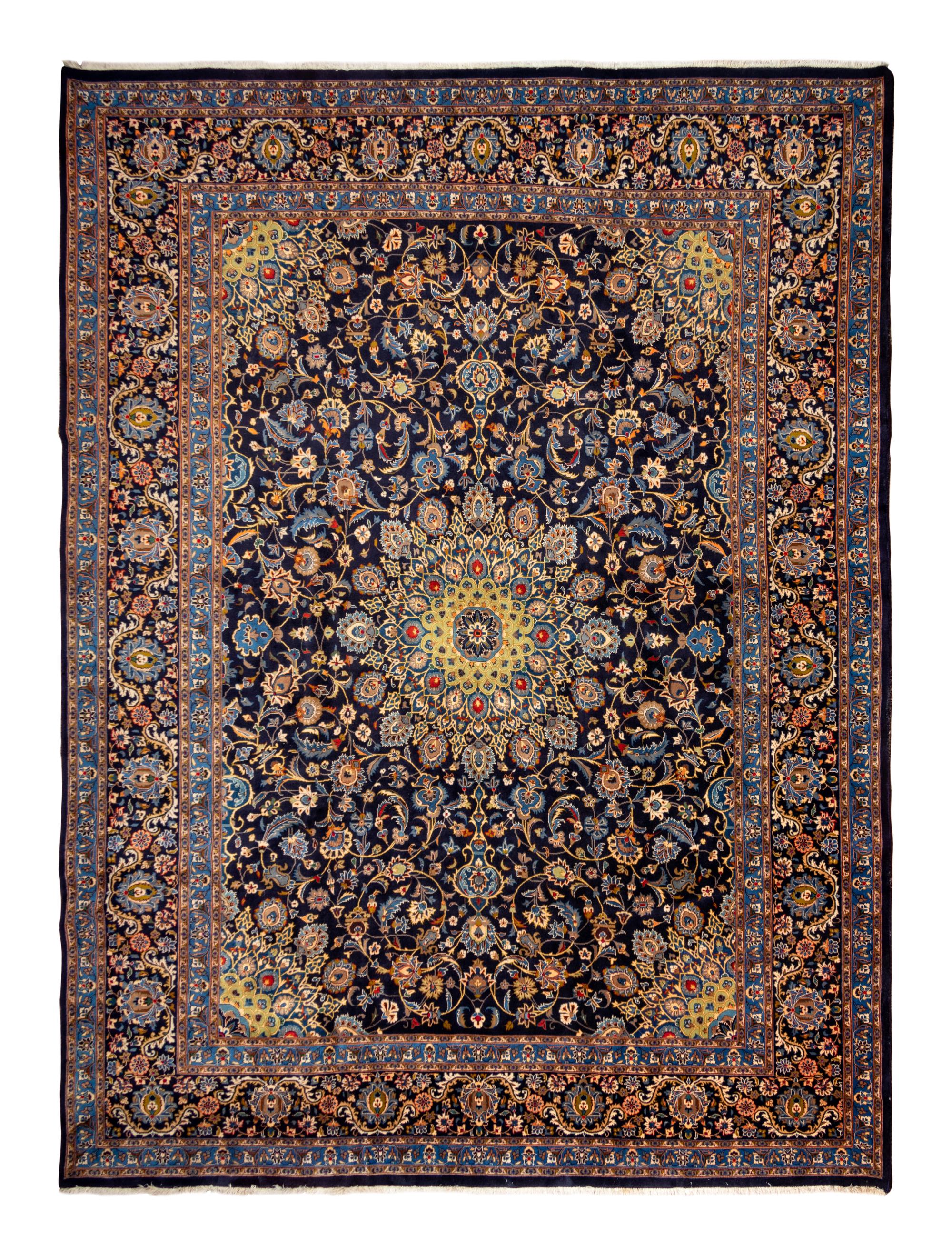 A Kashmar Wool Rug