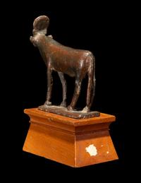 An Egyptian Bronze Apis Bull