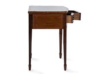 An English Diminutive Inlaid Mahogany Sideboard