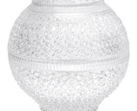 APPROVED FOR DONATION - A Monumental Austrian Cut Glass Vase