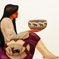 Untitled (Girl with Pot)