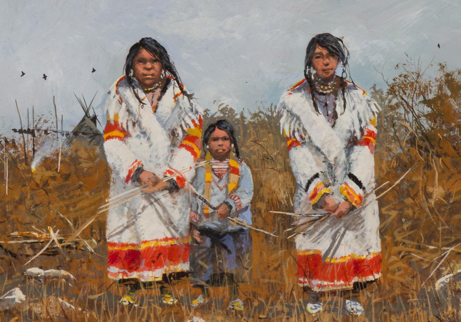 Three Little Hunters