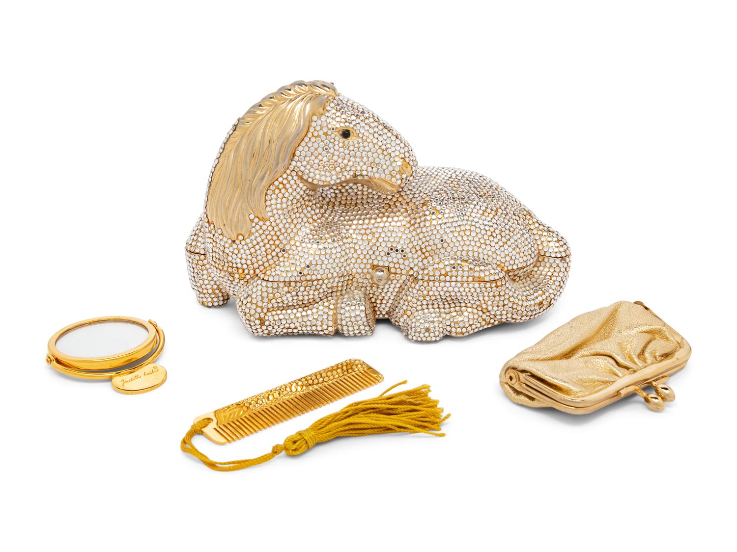 JUDITH LEIBER, HORSE MINAUDIĖRE
