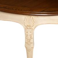 A French Provincial Style Painted Oak Dining Table