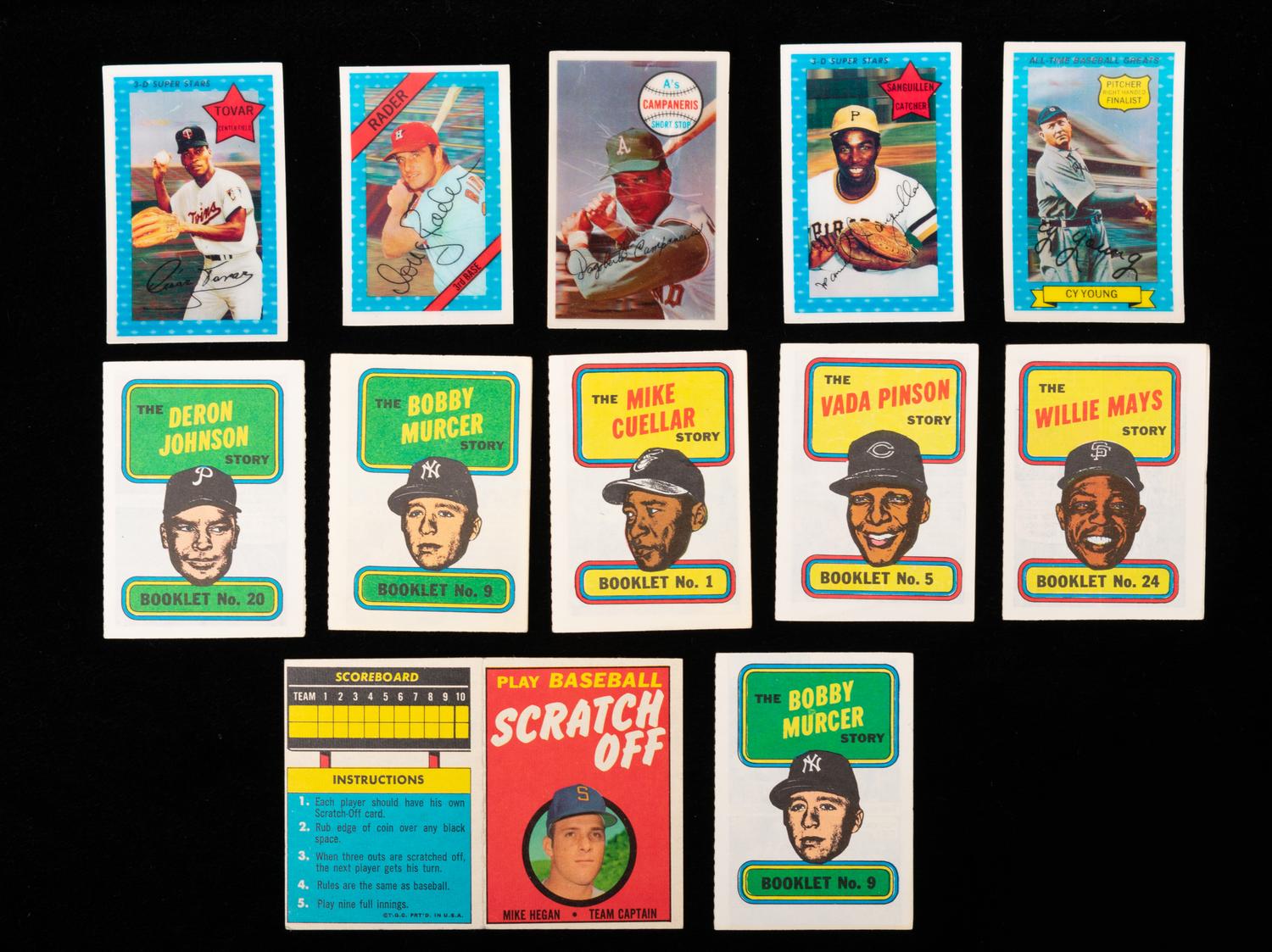 A Group of Over 1,000 Early 1970s Topps Baseball Cards, Coins and Posters Including Multiple Hall of Famers and Stars,