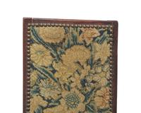 A Charles II Oak Backstool with Early Petit Point Upholstery, Second Half 17th Century