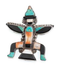 Zuni Silver Knifewing Pin / Brooch