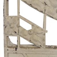 An Art Nouveau Wrought Iron Gate 93.5" W x 2" D x 98.5" H — Argentina, early 20th Century