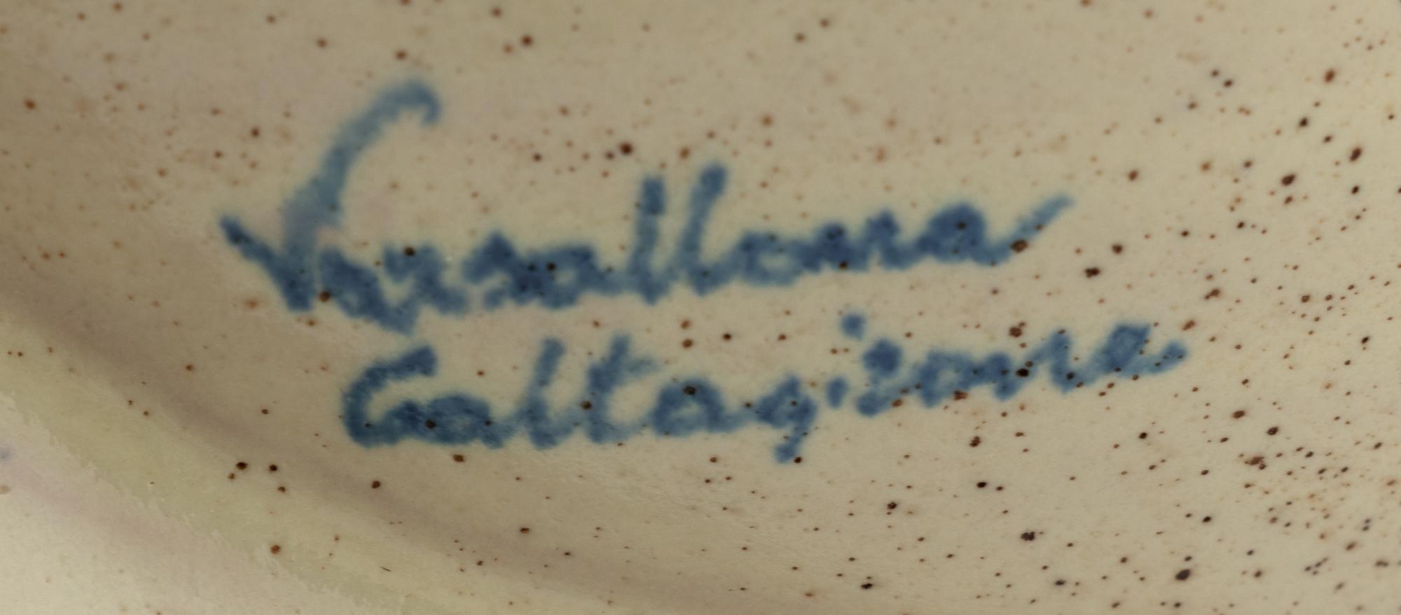 A Group of Five Italian Majolica Articles
