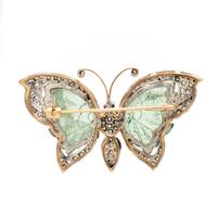 MULTIGEM BUTTERFLY BROOCH