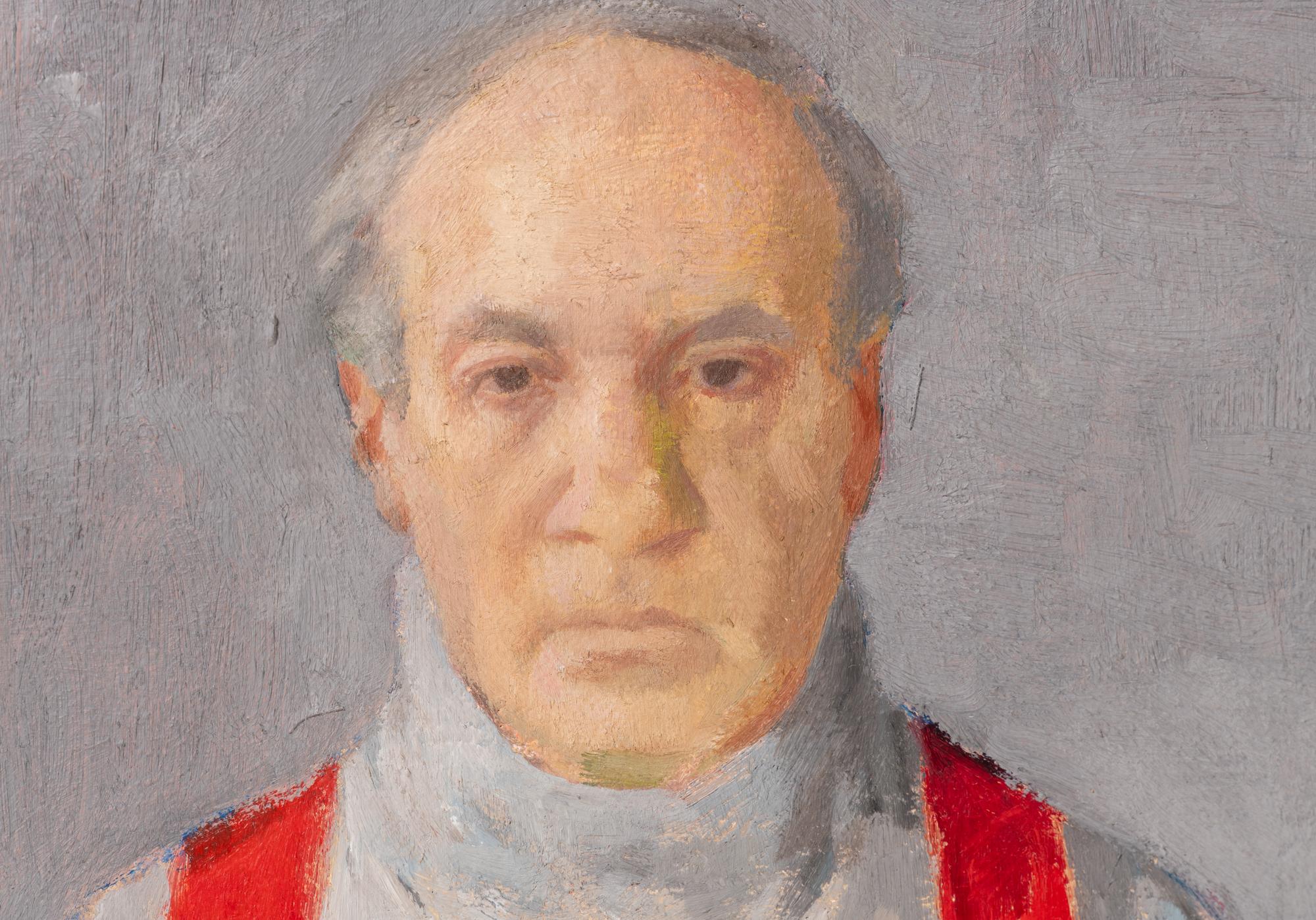The Red Suspenders [Self Portrait] , 1983