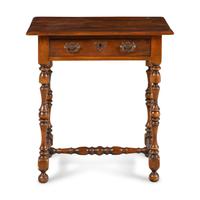 A William and Mary Style Side Table