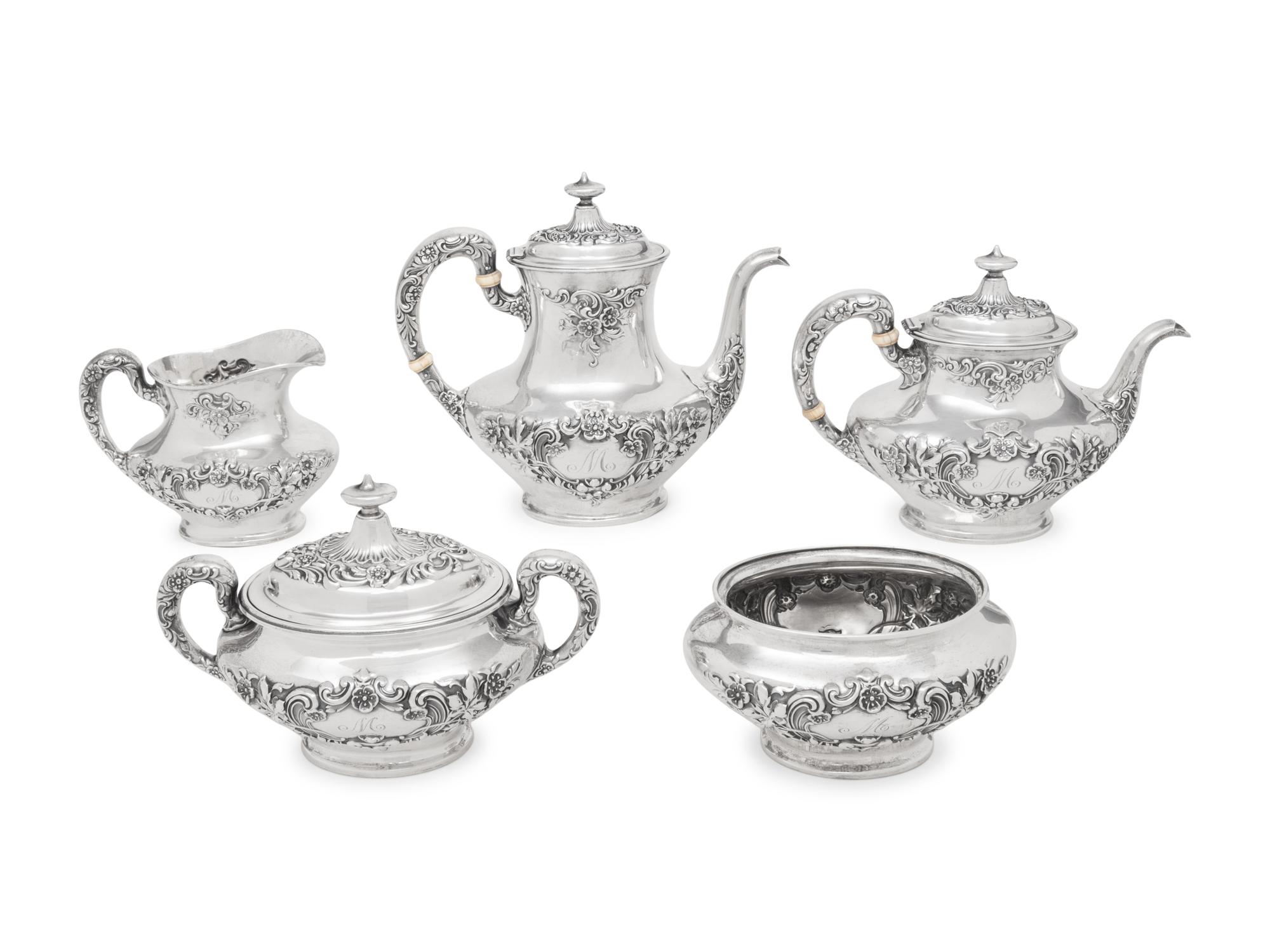 An American Silver Tea and Coffee Service