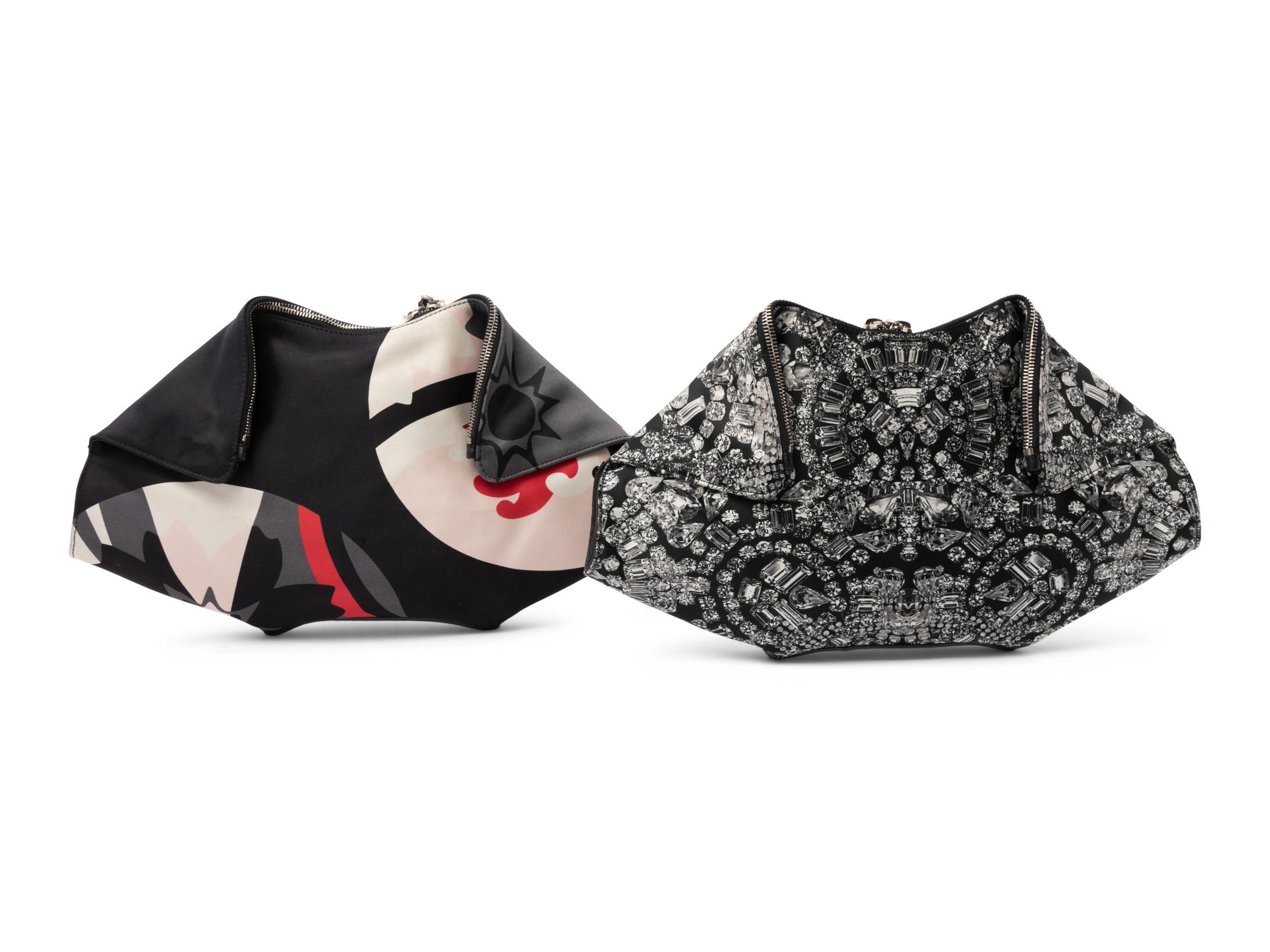 Two Alexander McQueen Bags and One Lanvin Scarf, 2000-10s