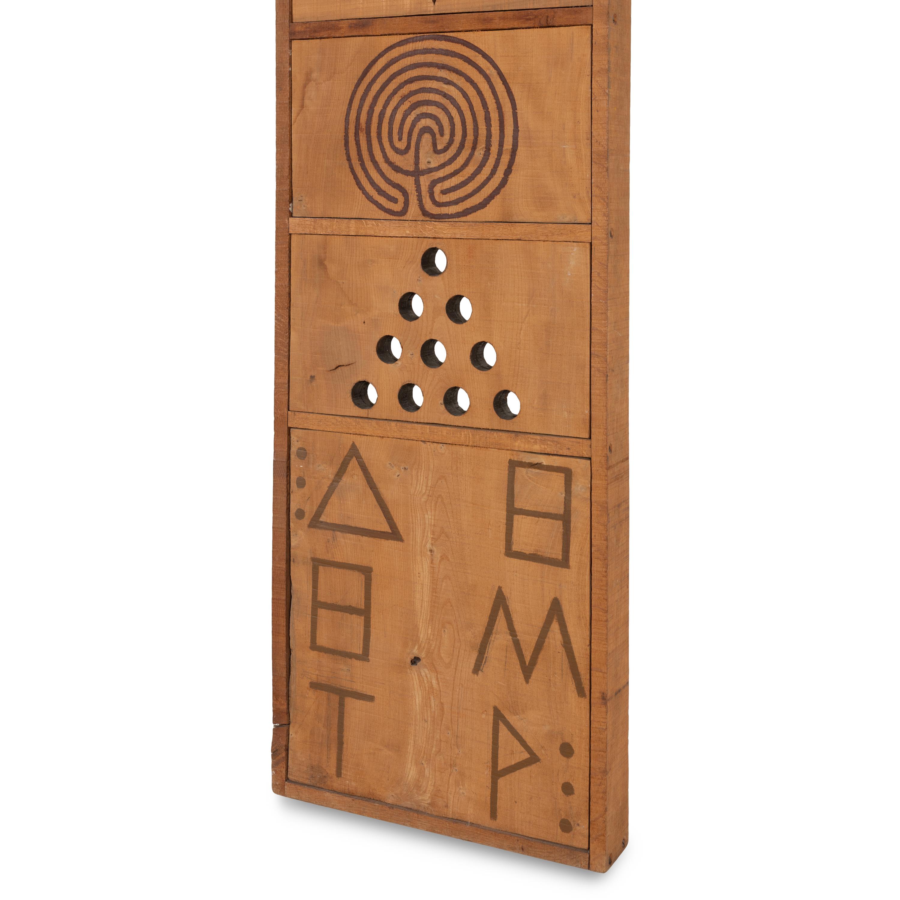 Joe Tilson (British, 1928-2023) — Stele for Demeter, V , 1979