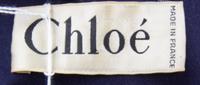 A Chloe Blue Wool Dress,