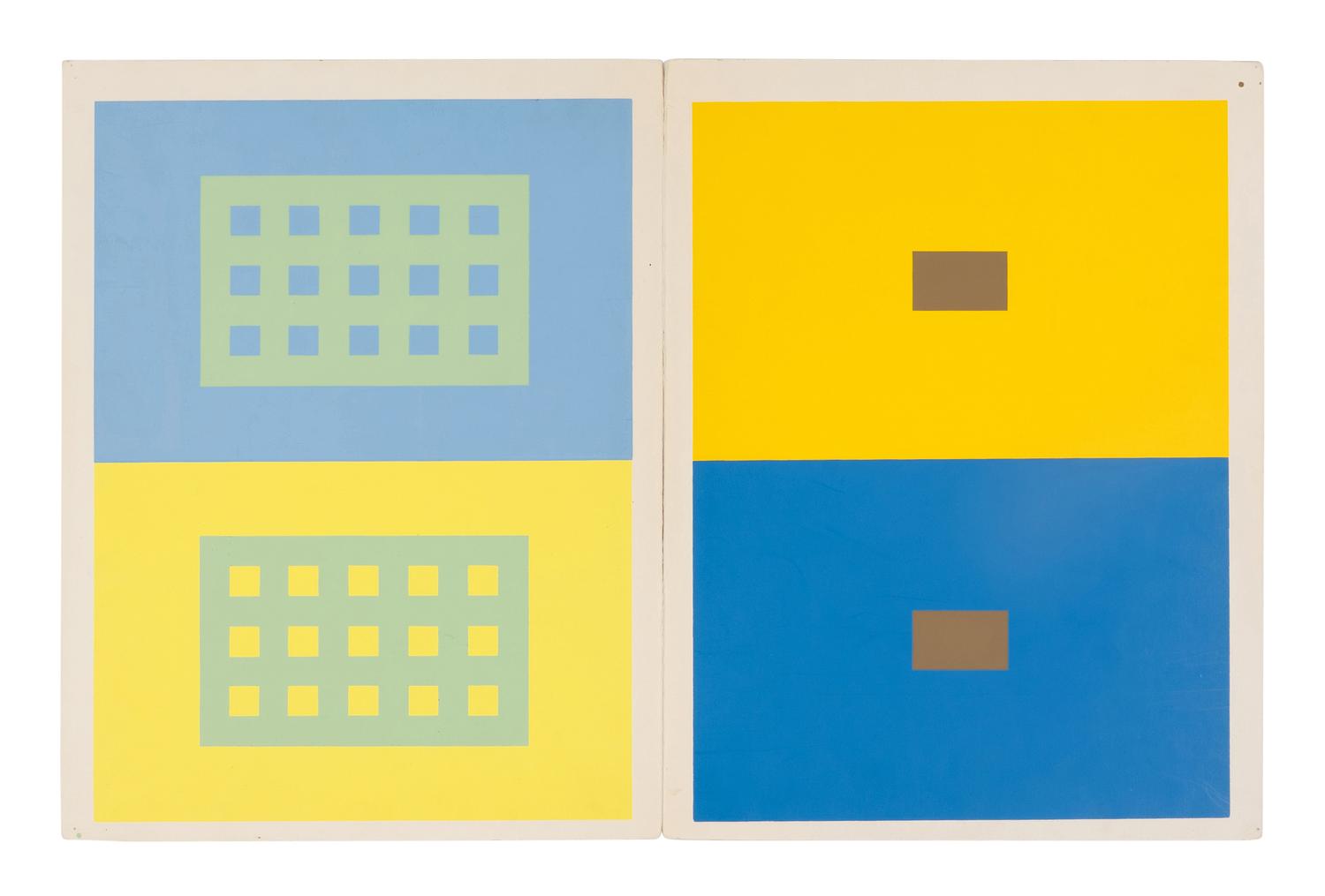 [ARTIST BOOK]. ALBERS, Josef (1888-1976). Interaction of Color . New Haven and London: Yale University Press, 1963.